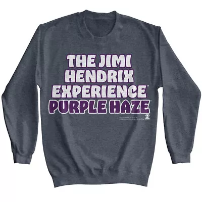 Buy Jimi Hendrix Experience Purple Haze Men's Long Sleeve T Shirt Rock Band Merch • 58.66£