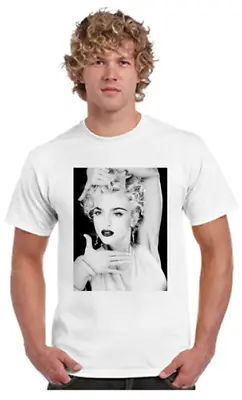 Buy Madonna Gildan T-Shirt Gift Men Unisex S,M,L,XL,2XL • 10.99£
