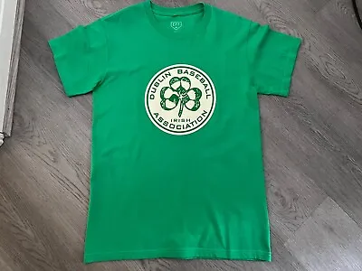 Buy Ebbets Field Flannels EFF Mens Irish Dublin Baseball Assoc. T-Shirt Size Small • 19.95£