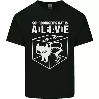 Buy Schrodingers Cat Science Geek Nerd Mens Cotton T-Shirt Tee Top • 10.75£