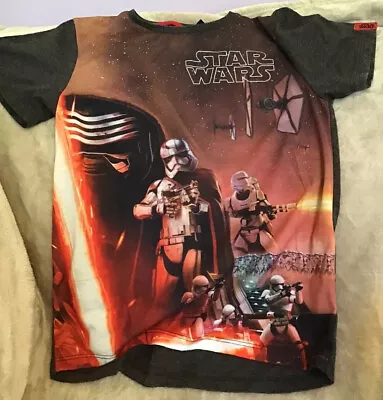 Buy Star Wars Kylo Ren T Shirt Age 9/10 Yrs Primark Licensed • 5.99£