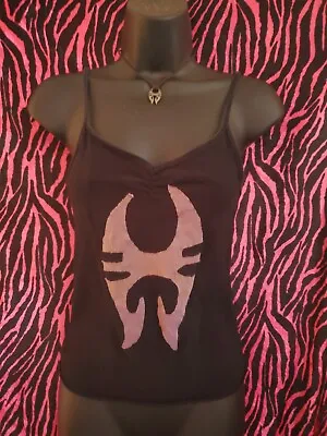 Buy Soulfly Stretch Cami Tank Top XS Show Concert Sepultura Band Ozzfest Metal Rock • 17.36£
