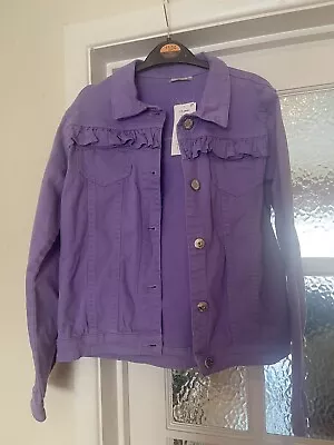 Buy Bnwt Jean Jacket Purple 12 Years • 12£