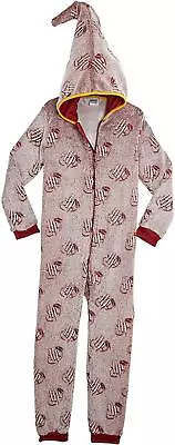 Buy Harry Potter Glow In The Dark Soft Warm Fleece All In One Pyjamas For Girls Boys • 18.49£