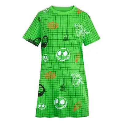 Buy NWT! Disney Parks The Nightmare Before Christmas T-Shirt Dress For Women 2XL • 24.15£