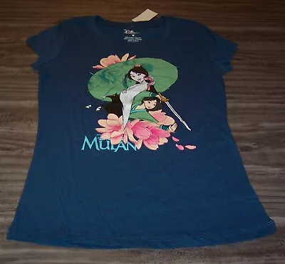 Buy WOMEN'S TEEN JUNIORS Walt Disney Walt Disney MULAN T-shirt MEDIUM NEW W/ TAG • 19.21£