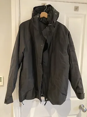 Buy Dickies Black Parka Style Winter Waterproof Jacket Mens Medium • 25£