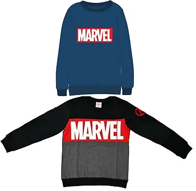 Buy Marvel Avengers Long Sleeve Kids Boys Top Sweatshirt T-Shirt - Official Merch • 6.22£