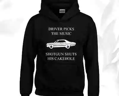 Buy Driver Picks The Music Hoody Hoodie Supernatural Winchester Brothers Bobby • 16.99£
