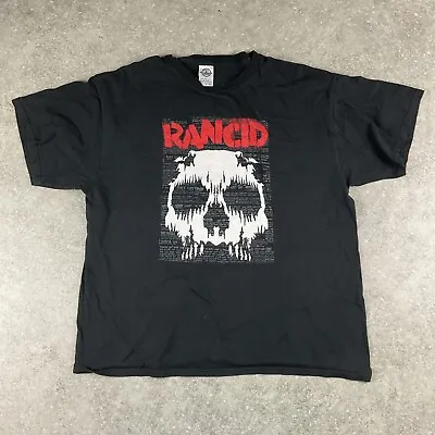 Buy Vintage Rancid Tshirt Size XL Punk Rock Band Concert Tee Shirt Black P2p 22.5” • 37.50£