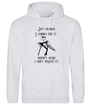 Buy Jack Skellington Hoodie Sweater Sweatshirt Hoody Unisex Adults Kids Personalised • 19.99£