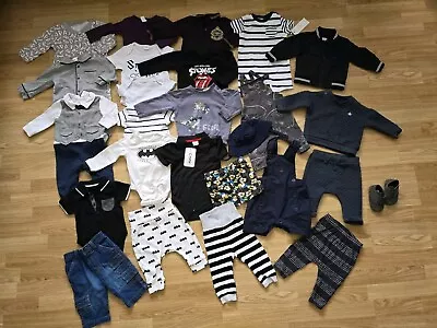 Buy Baby 💙 Boys Clothes Bundle 3-6 Months / Jumper / Joggers / Jacket / Outfits  • 19.99£