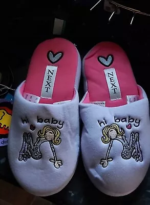 Buy Bang On The Door Groovy Chick Hi Baby Y2k Original Slippers With Tags From Next  • 9.50£