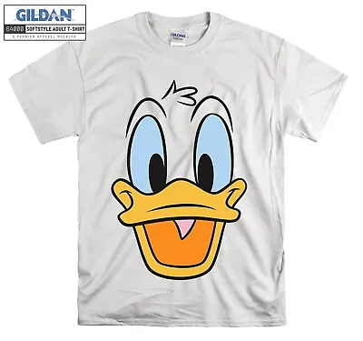 Buy Donald Duck Big Face Disney T-shirt Gift Hoodie T Shirt Men Women Unisex 6874 • 12.95£