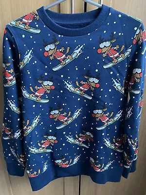 Buy Next Boys Christmas Jumper Age 11 Years • 13£