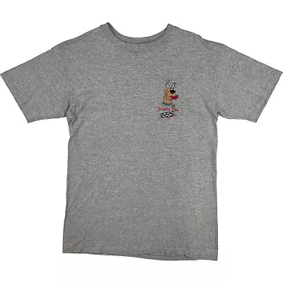 Buy Vintage Scooby-Doo Cartoon Network Graphic Single Stitch T-shirt Grey Large • 29.99£