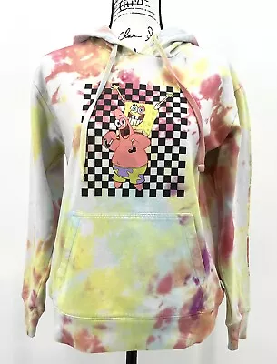Buy Vans X Off The Wall SpongeBob Square Pants Collaboration Tie Dye Hoodie S • 18.90£
