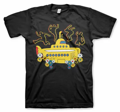 Buy Officially Licensed The Beatles - Yellow Submarine Men's T-Shirt S-XXL Sizes • 19.53£