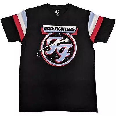 Buy Foo Fighters 'Comet Tricolour' Black Ringer T Shirt - NEW • 15.49£