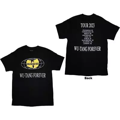 Buy Wu-Tang Clan - Unisex - T-Shirts - Large - Short Sleeves - Tour '23 Wu - K500z • 18.31£