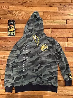 Buy Jurassic Park World Dominion Loot Crate Exclusive Hoodie Size L And Socks NEW! • 12.16£