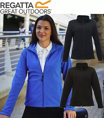 Buy Regatta Ladies Womens Micro Full Zip Fleece Top Jacket • 14.95£