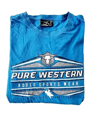 Buy Pure Western T-Shirt Mens Size Small • 12.33£