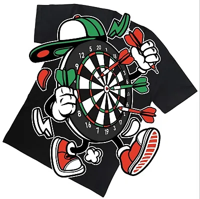 Buy Darts T Shirt Top Tee Funny Cartoon Great Gift Sports Fans  • 15.99£
