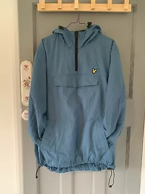 Buy Lyle And Scott Blue Hooded Pullover Jacket  • 30£