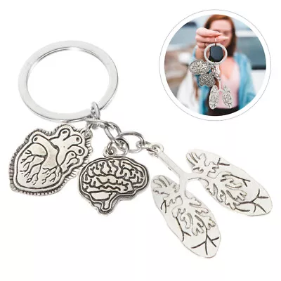 Buy Psychologist Gift Unique Key Chain Lung Keychain Alternative • 8.38£