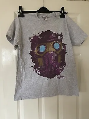Buy Marvel Guardians Of The Galaxy Star Lord Mask T Shirt. Size M • 7.99£