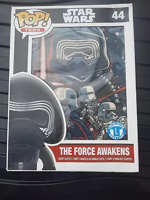 Buy Star Wars The Force Awakens T Shirt 44 Limited Edition Funko Pop Tee Size L • 25£