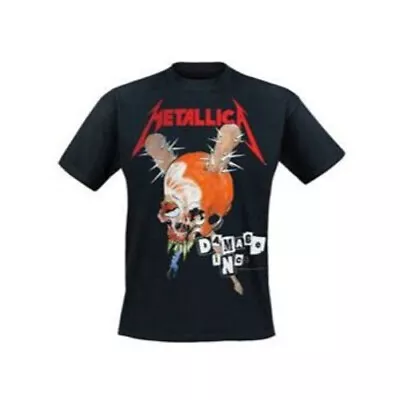 Buy Metallica Damage Inc Black Unisex T-Shirt New & Official Metal Music Merchandise • 16.35£