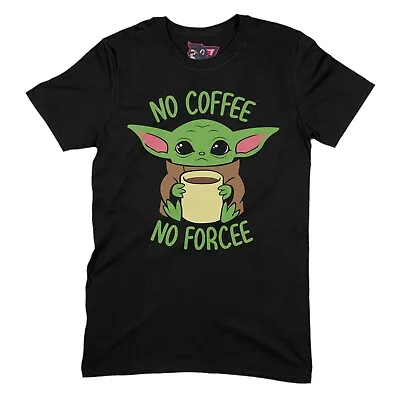 Buy Baby Yoda Coffee Star Wars T-Shirt | Gift For Him Her Fathers Day Christmas Dad • 12.99£