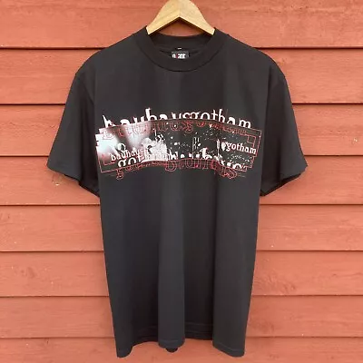 Buy Bauhaus Vintage 90s Band T-Shirt Mens Large Gotham Live Album 1999 Unworn • 30.73£