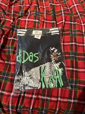 Buy Adidas X Korn Long Sleeve Top T Shirt - Medium - Black Green - IW7523 • 105£