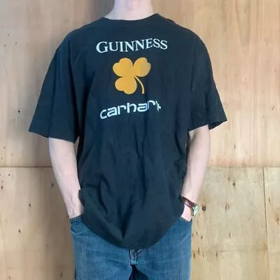 Buy Carhartt Guinness Irish T-shirt Black XL • 20£