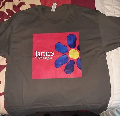 Buy James The Band Tim Booth T Shirt Singles 1991 Promotional • 12£