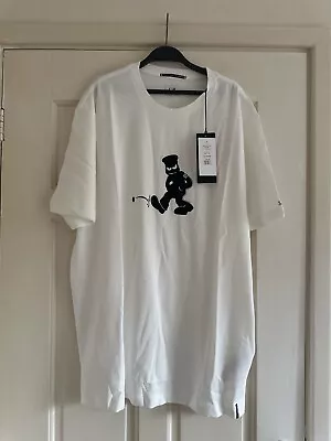 Buy C.P. Company GRAPHIC PRINT T-SHIRT IN WHITE Size 3XL • 60£