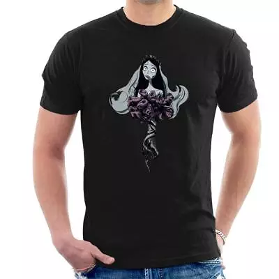 Buy All+Every Corpse Bride Emily Red Roses Men's T-Shirt • 17.95£