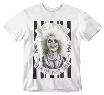 Buy Beetlejuice T-Shirt Ghost With The Most Babe Tee Movie Retro Film 80s 90s  • 5.99£