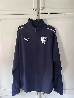 Buy West Bromwich Albion Puma 1/4 Zip Jacket XL • 12£
