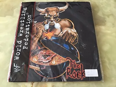 Buy 1999 Official WWF The Rock “BBQ” T-Shirt’s NEW Sealed • 35£