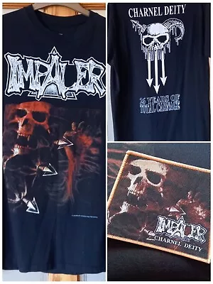 Buy Impaler-Charnel Deity-TShirt+Patch(Large-2018Print)(New)Carnage/DeathMetal • 29.99£