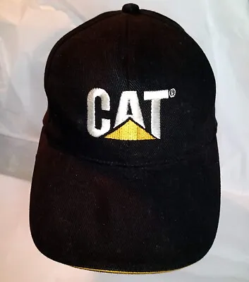 Buy CAT Vintage Baseball Style Cap Black Hat Collectable Merch • 12.61£