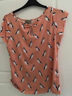 Buy Lindy Bop Pinup Top Puffin  Size Xl  New No Tags ￼ • 5£