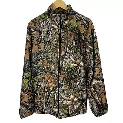 Buy Deerhunter Forest Camouflage Pattern Full Zip Jacket UK S • 35£
