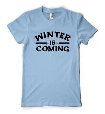 Buy Thrones GOT Winter Is Coming House Dragons Personalised Unisex Adult T Shirt • 14.49£