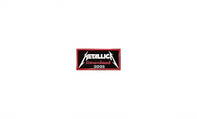 Buy Metallica Download 2023. Souvenir Embroidered Cloth Patch • 4.50£