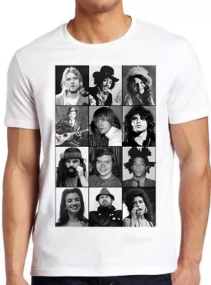 Buy Celebrities That Died Age 27 Rock Stars Famous Music Gift Top Tee T Shirt M928 • 6.35£